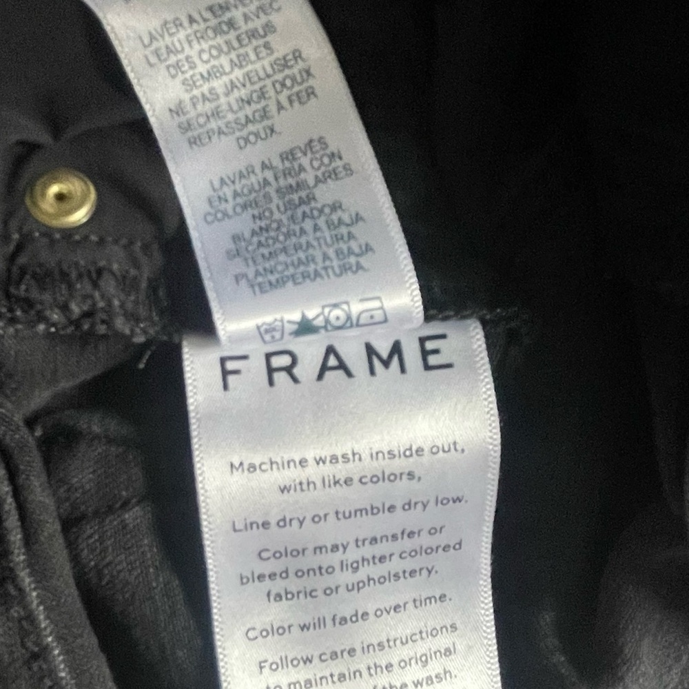 Black Frame Le Mini Boot Jeans - Picture 4 of 5
